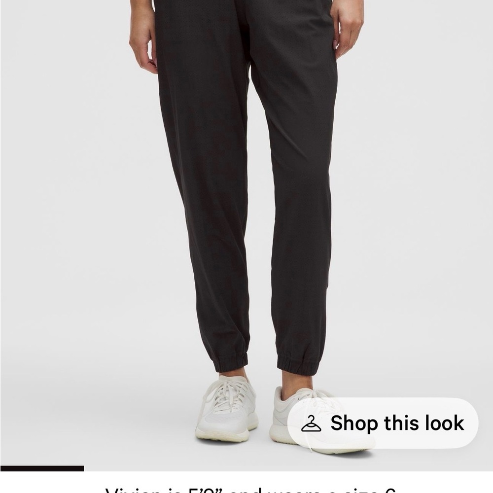 Lulu Lemon Everyday Black Jogger Pants for Women - nwot